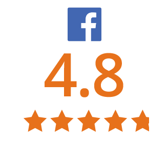4.8 facebook review score 4.8 facebook review score